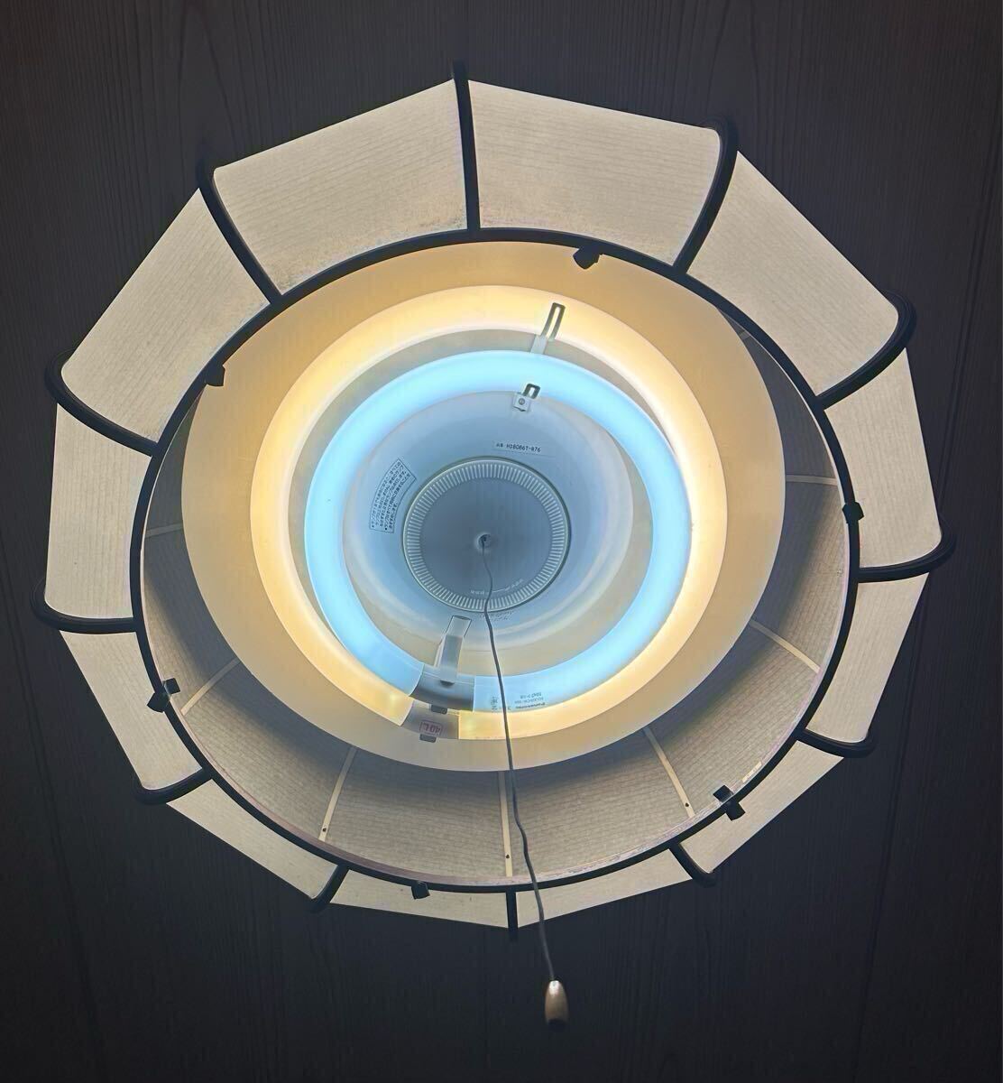 直徑70㎝和風天井照明　照明 照明器具 和モダン　吊り下げ照明　和室