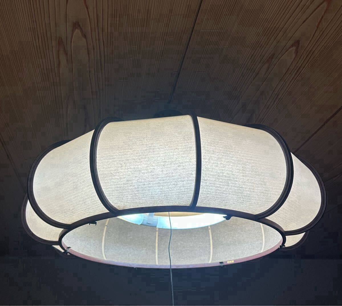 直徑70㎝和風天井照明　照明 照明器具 和モダン　吊り下げ照明　和室