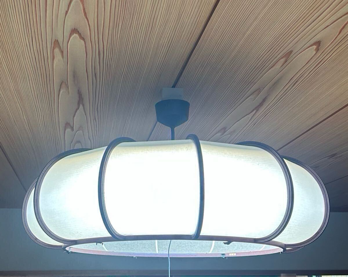 直徑70㎝和風天井照明　照明 照明器具 和モダン　吊り下げ照明　和室