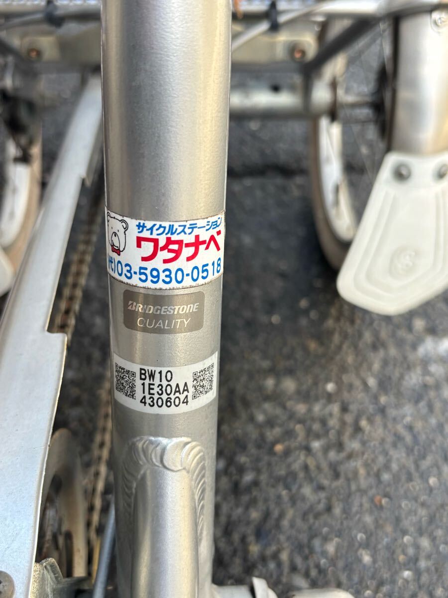 BRIDGESTONE ブリヂストン WAGON 3輪 自転車 BW10 18/16型　京都市山科区発〜_画像6