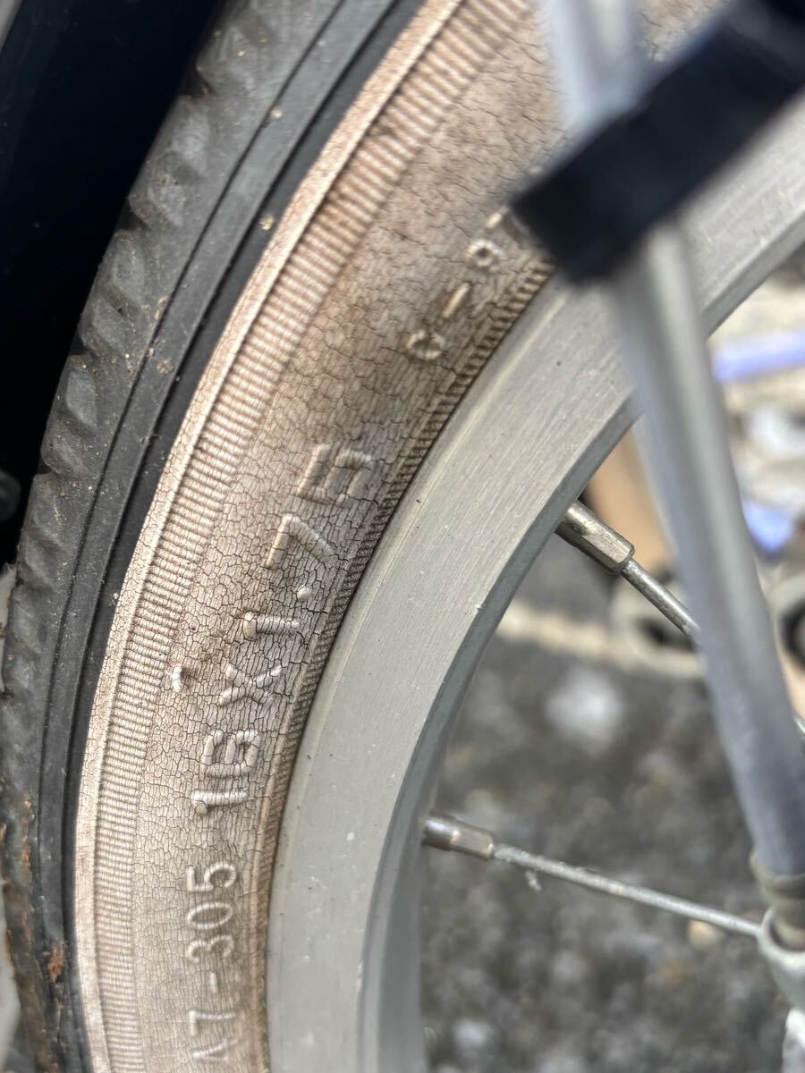 BRIDGESTONE ブリヂストン WAGON 3輪 自転車 BW10 18/16型　京都市山科区発〜_画像8