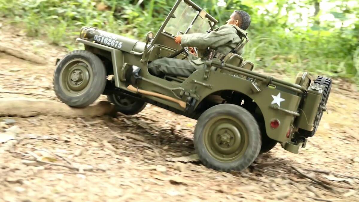 １/６RC　1941　MB　４×４Ton　JEEP　ジープ　アメリカ軍　ROCHOBBY