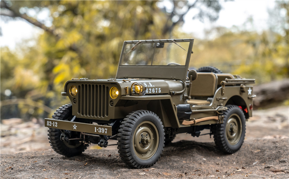 １/６RC　1941　MB?。础粒碩on　JEEP　ジープ　アメリカ軍　ROCHOBBY