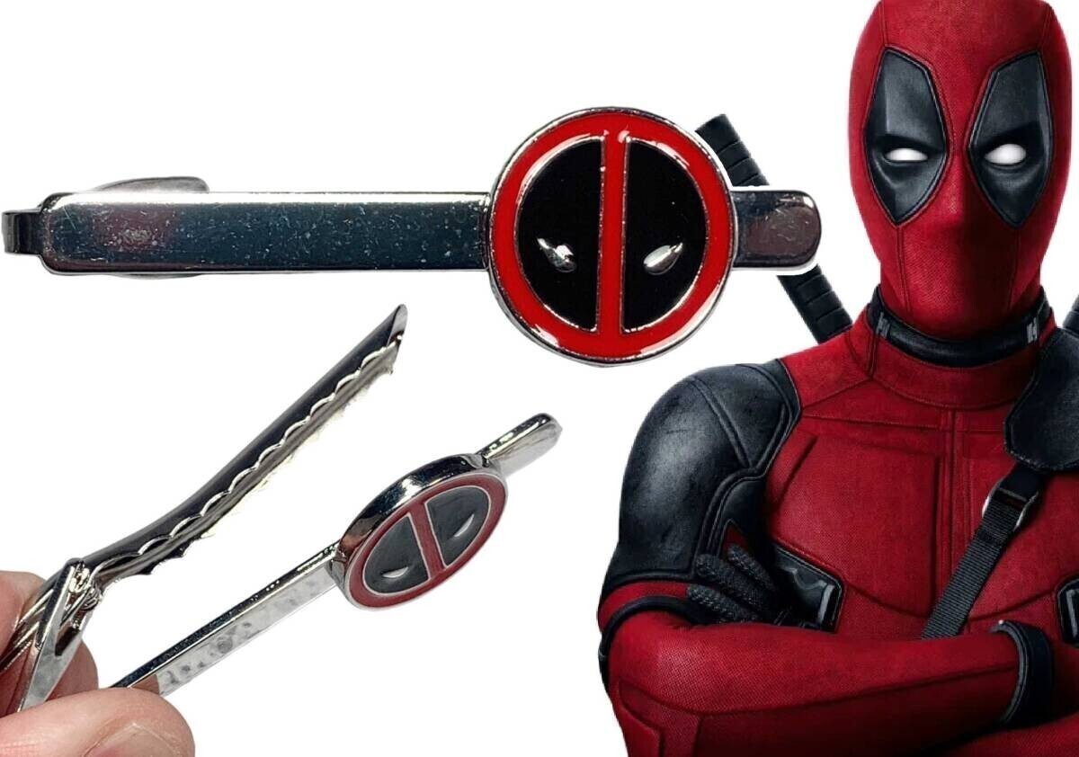 ★送料無料★「デッドプール/ライアン?レイノルズ　ネクタイピン」tface-g 【タグ：グッズ、映畫、アメコミ】A　T07/02