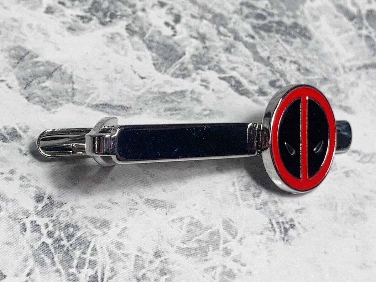 ★送料無料★「デッドプール/ライアン?レイノルズ　ネクタイピン」tface-g 【タグ：グッズ、映畫、アメコミ】A　T07/02