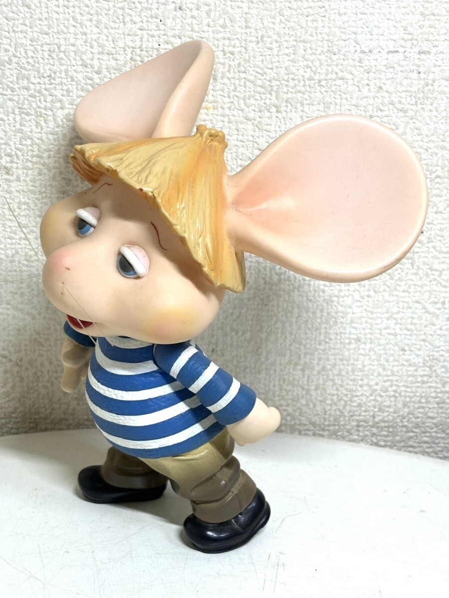 希少!当時物ビンテージ Toppo giggioトッポジージョ ソフビ レトロ レア 希少】トッポ・ジージョ ソフビ 人形 Topo Gigio MARIA