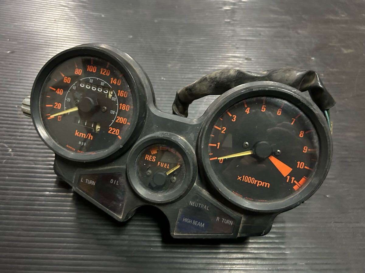純正 cbx550f cbx400f メーター 動作未確認 CBX400F 純正 メーター 動作確認済み 1000スタ売り切り! /検