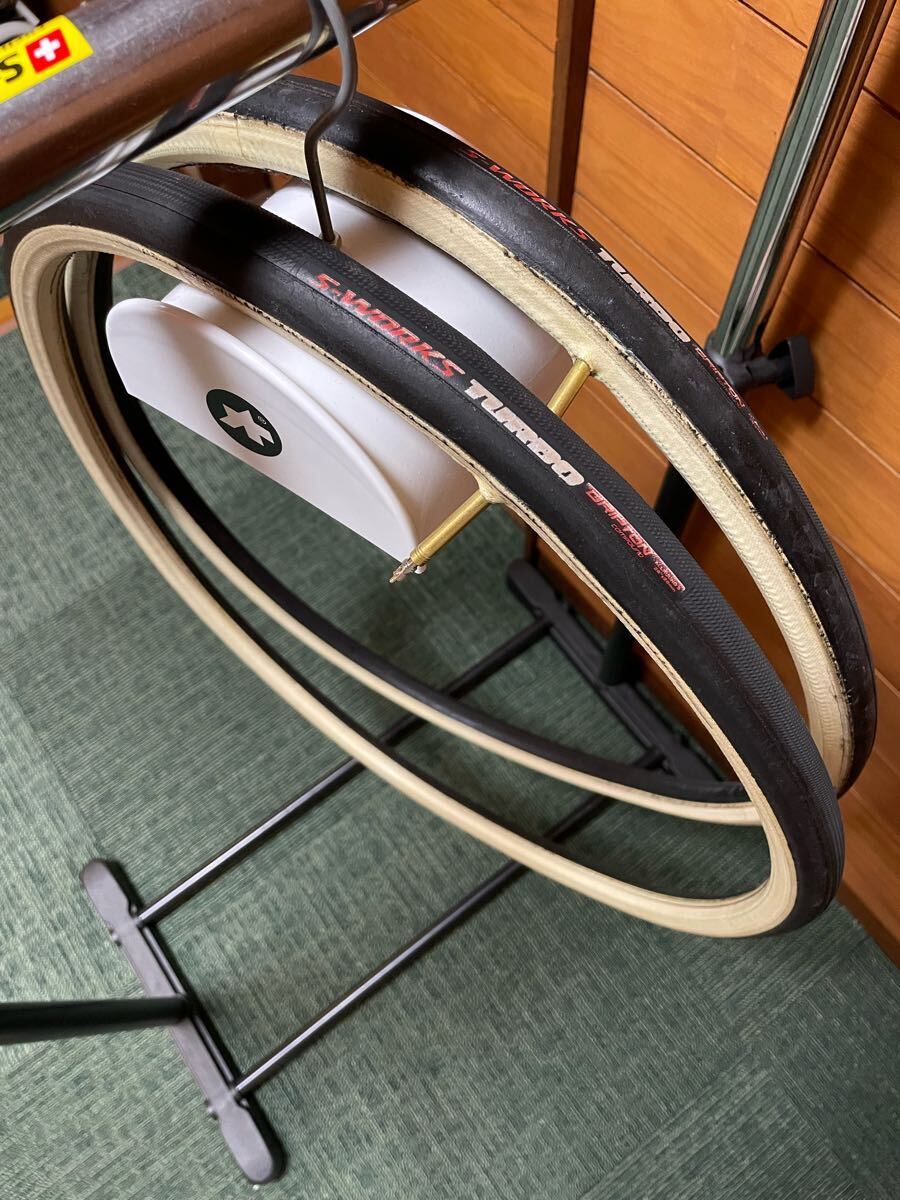【新品】S-Works Turbo AllRound3 Tubular2本セット S-Works Turbo AllRound3 Tubular2本セット 美品 新品】S-Works