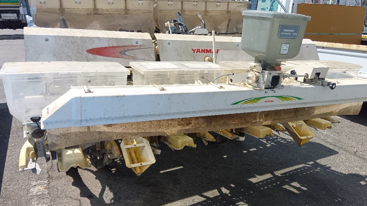 （滋賀） ヤンマー 8條乗用田植機 RG8 直播仕様 使用時間：509hr 滋賀県より配送可能（26-2506-31）