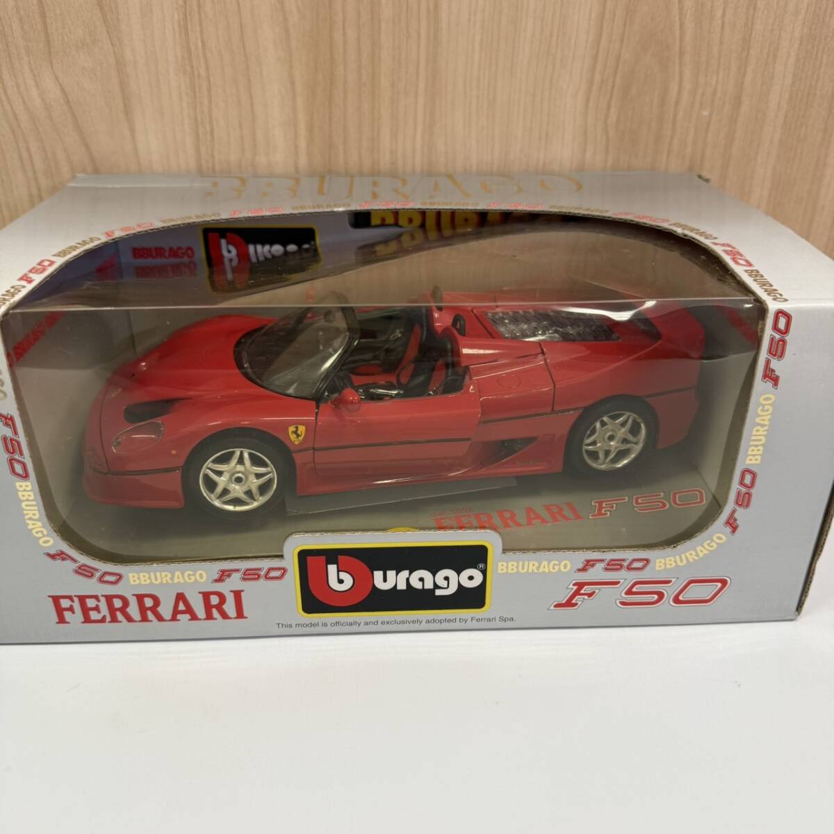 [9105] Bburagoblago- Ferrari Ferrari F50 1995 1/18 литье под давлением модель машина 