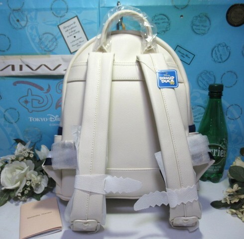 送無 サマンサタバサ ドナルドダック 90周年 限定 リュック デイパック バッグパック ショルダーバッグ 新品 証明書付 ディズニー 男女兼用_画像6