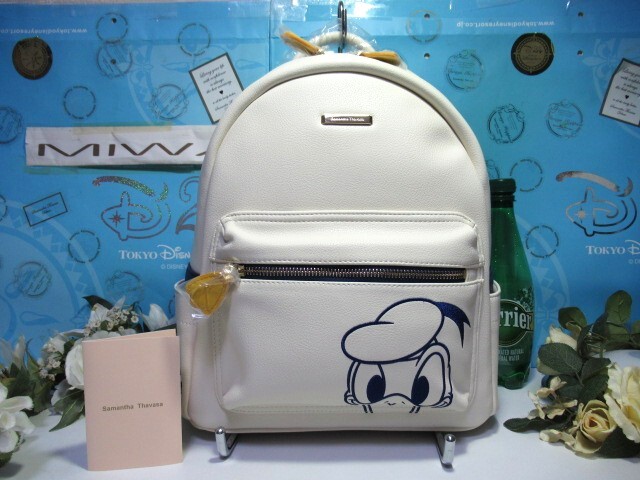 送無 サマンサタバサ ドナルドダック 90周年 限定 リュック デイパック バッグパック ショルダーバッグ 新品 証明書付 ディズニー 男女兼用_画像1