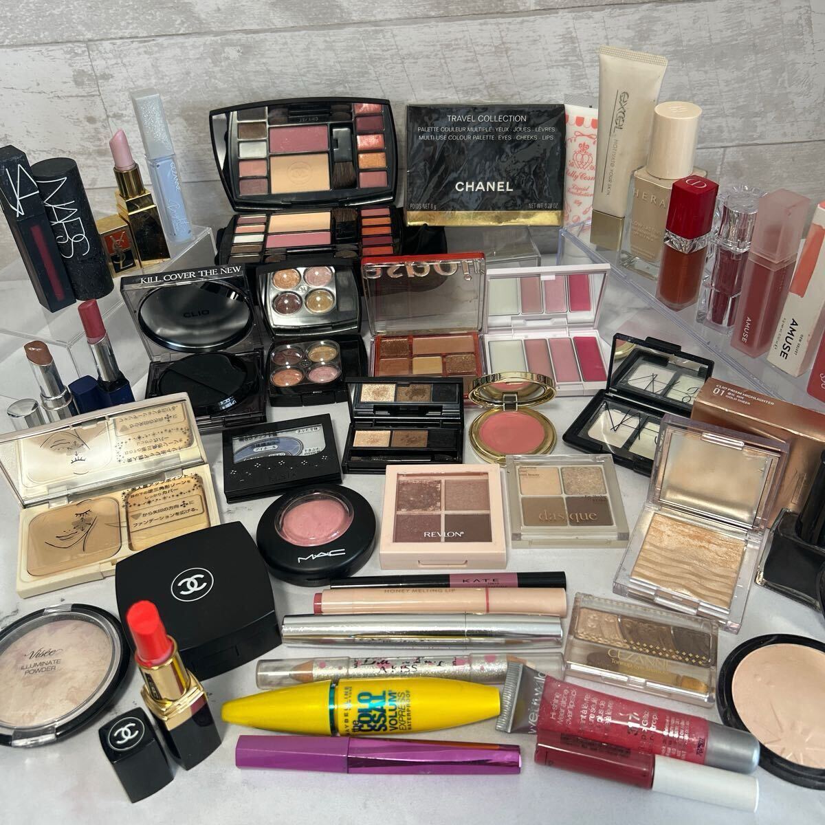 コスメ おまとめ セット CHANEL Dior レディース メイク 1スタ コスメまとめ 化粧品セット CHANEL DIOR NARS YSL