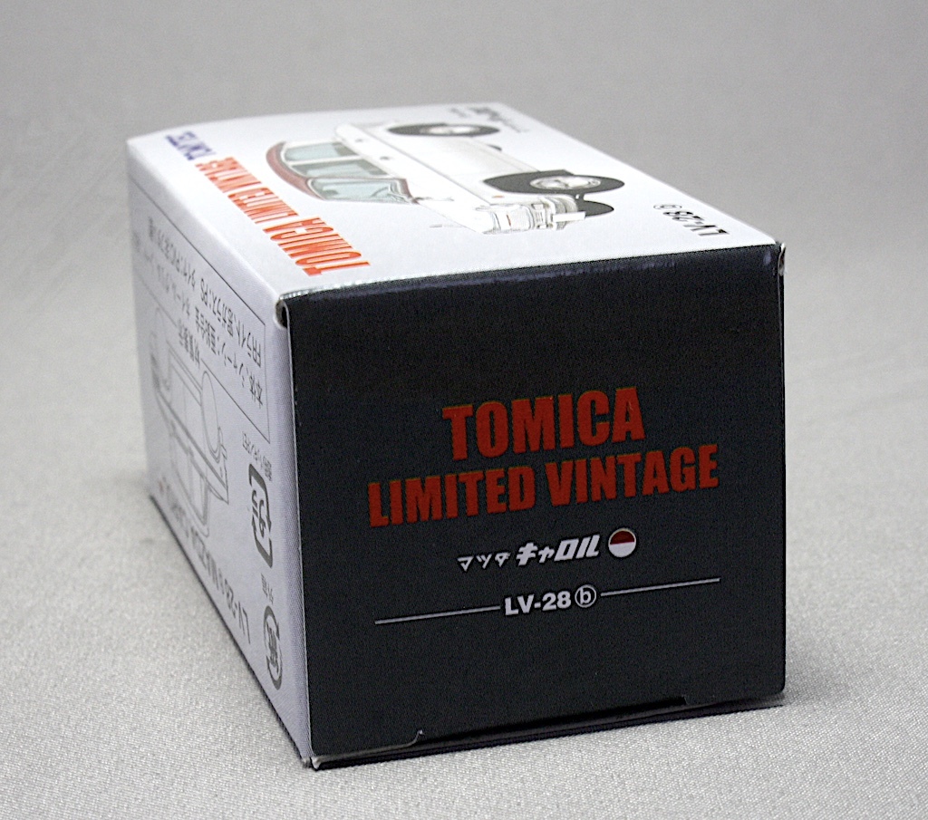  Tomica Limited Vintage 1/64 LV-28b Mazda Carol ( dark red wine / белый )