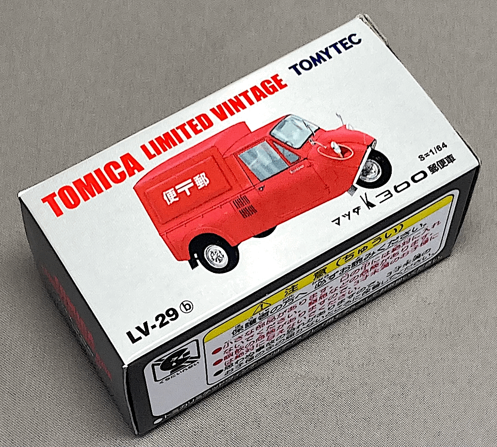  Tomica Limited Vintage 1/64 LV-29b Mazda K360( почтовая машина specification )