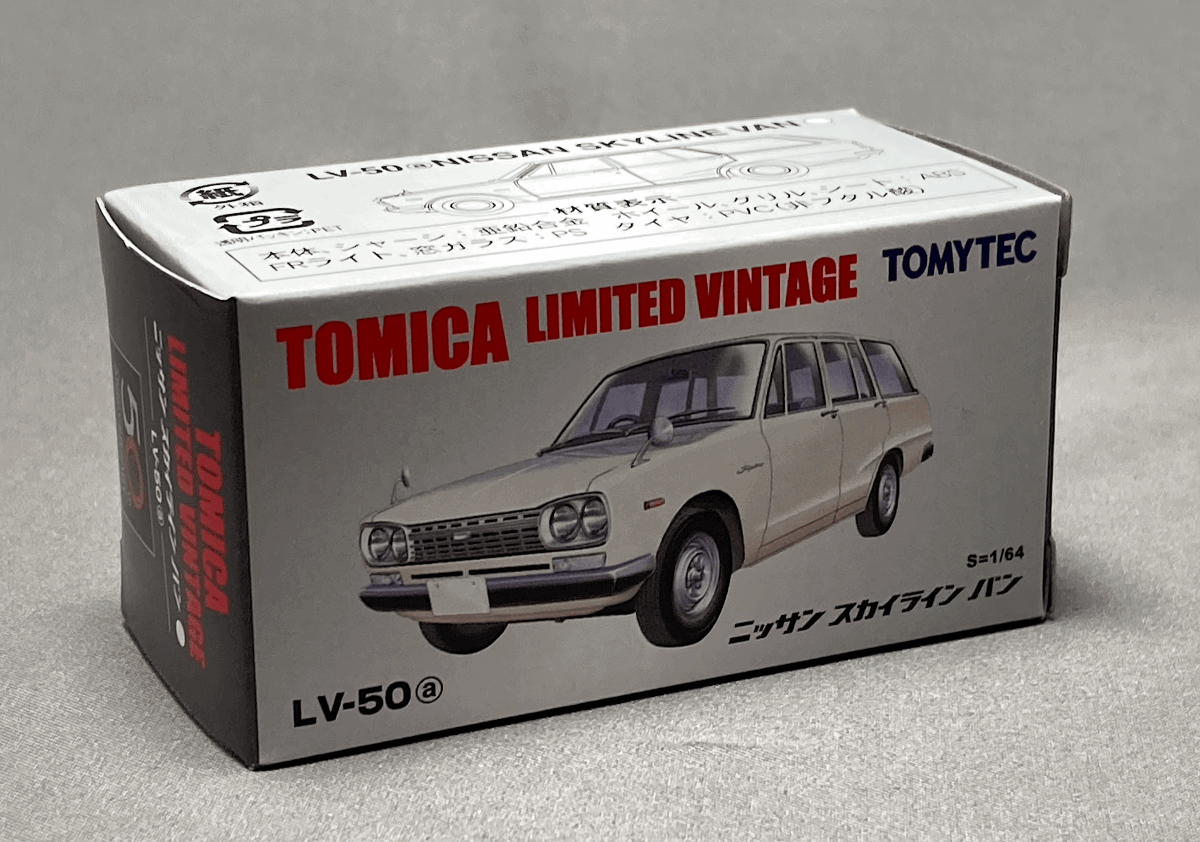 Tomica Limited Vintage LV-50a Nissan Skyline van ( белый ) Tomica Limited Vintage LV-50a Nissan Skyline van ( белый )