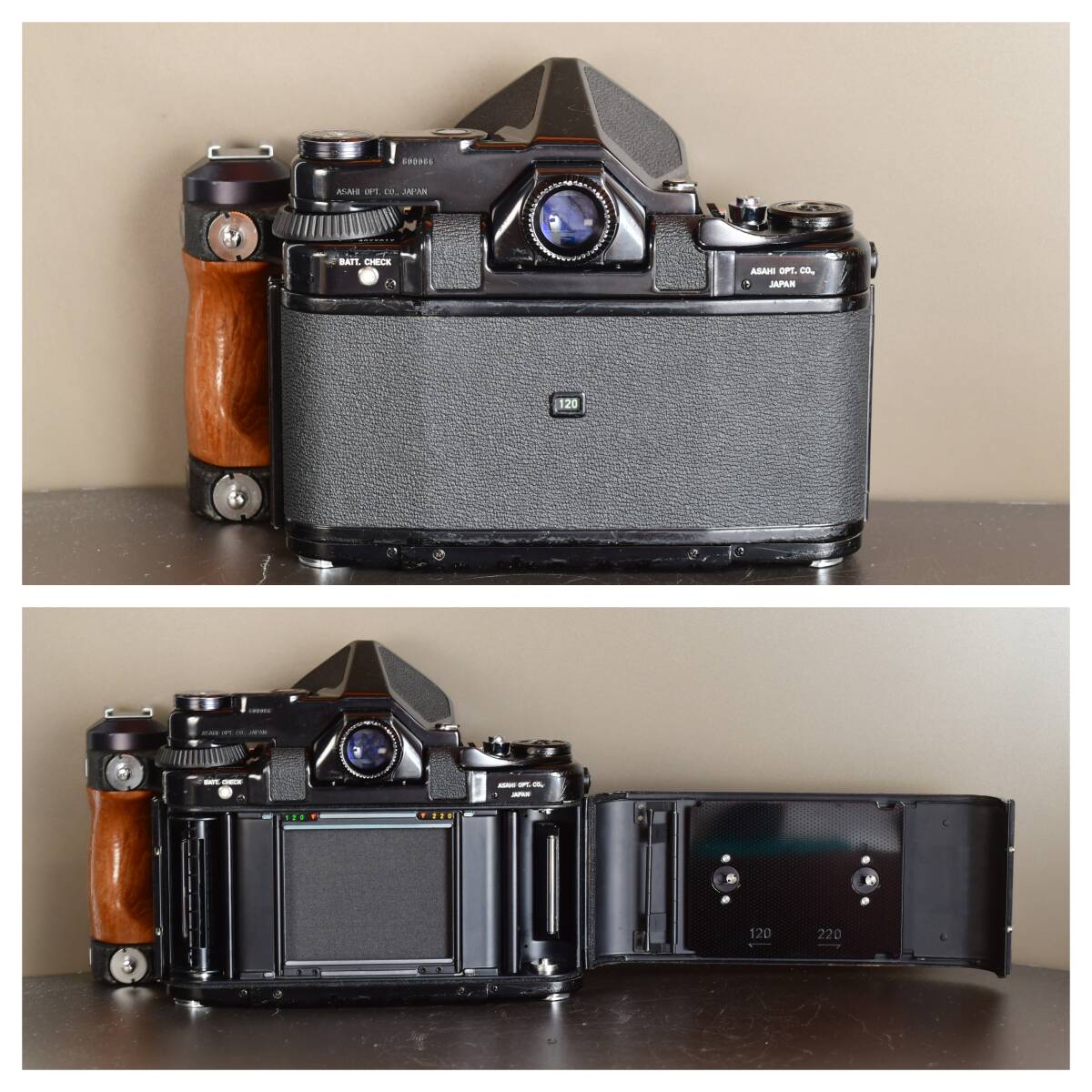 【分解清掃・整備済】 PENTAX 6×7 TTLファインダー 67 レンズ付き 分解清掃・整備済み・確認動画あり8】 PENTAX 6×7 ペンタックス