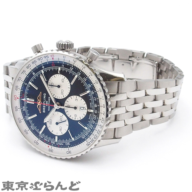 101806759 ブライトリング BREITLING ナビタイマー B01 クロノグラフ 46 AB0137 AB0137211B1A1 ブラック SS 腕時計 メンズ 自動巻_画像2