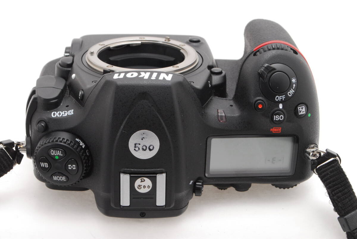 箱付き】 ニコン Nikon D500 ボディ 《シャッター回数 31，609回
