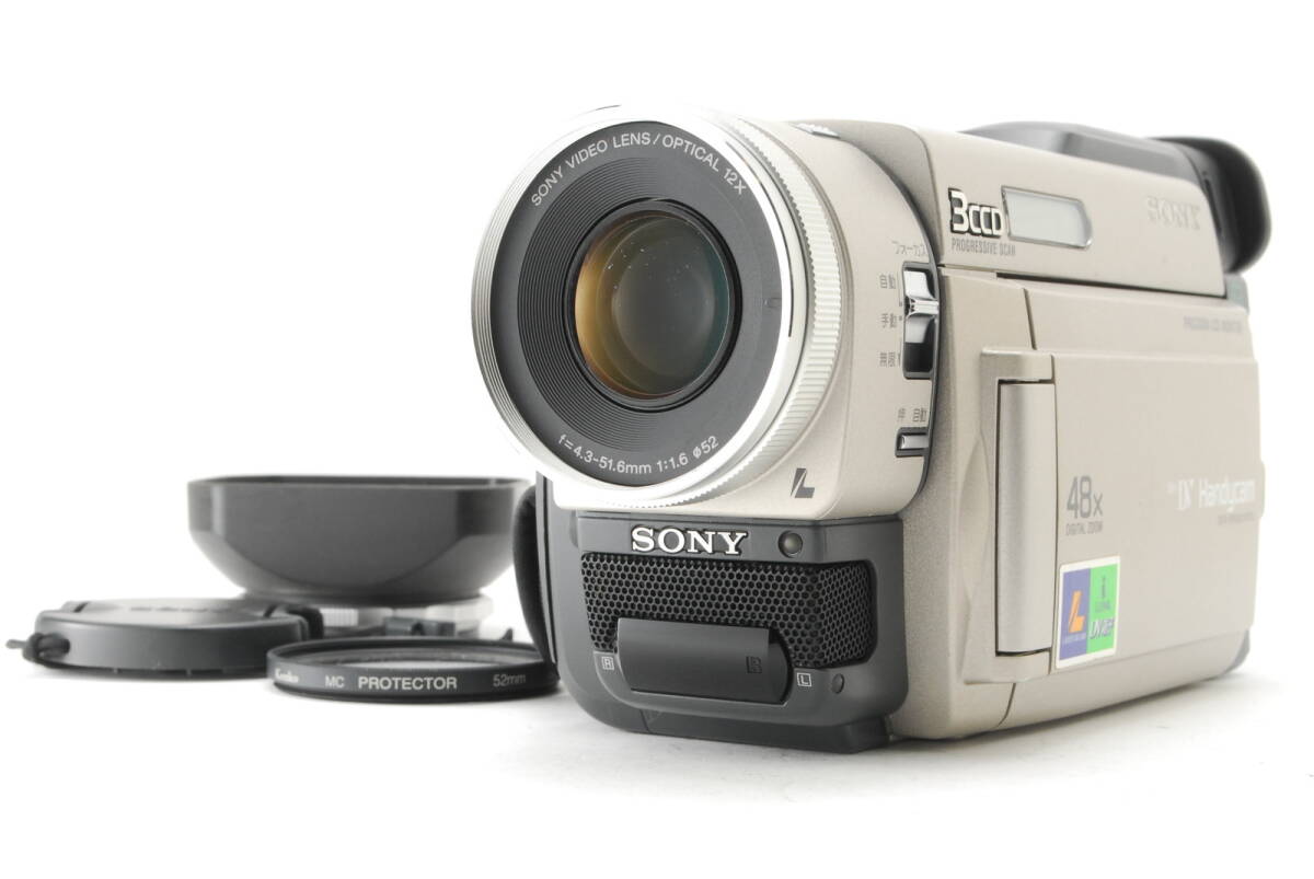 【訳あり品 希少 ケース付き】 ソニー Sony DCR TRV900 #A40-M24JU_画像2