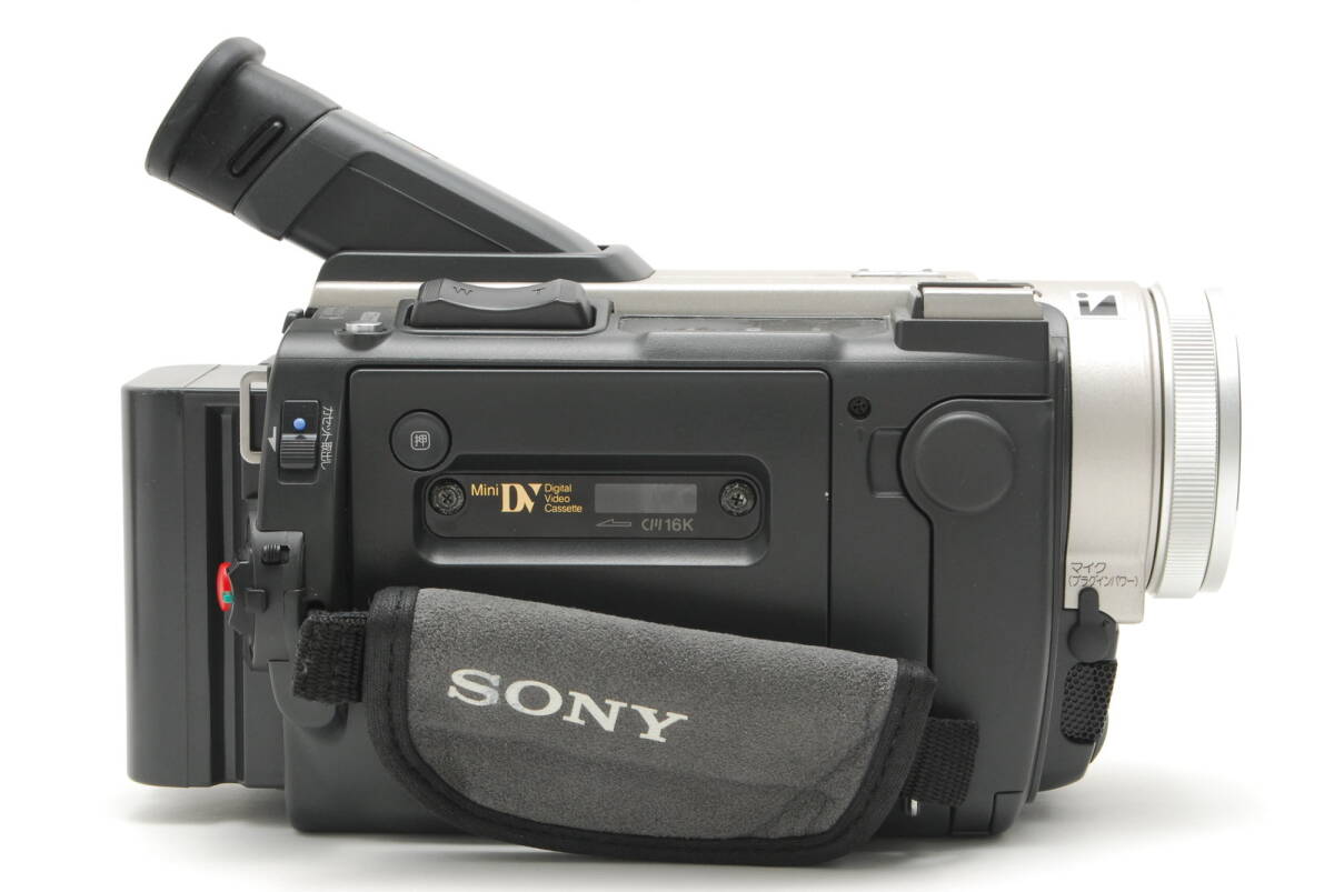 【訳あり品 希少 ケース付き】 ソニー Sony DCR TRV900 #A40-M24JU_画像7
