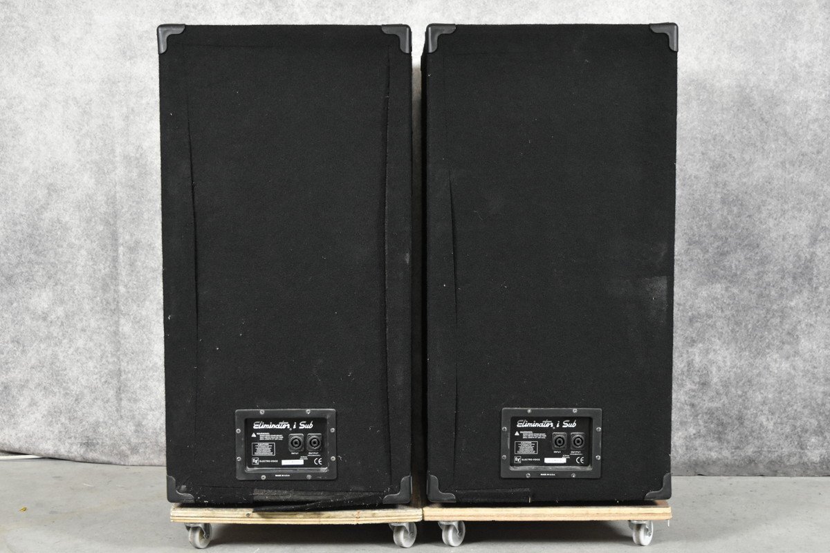 EV Eliminator i SUB　ウーファー　スピーカー　左右　２台セット