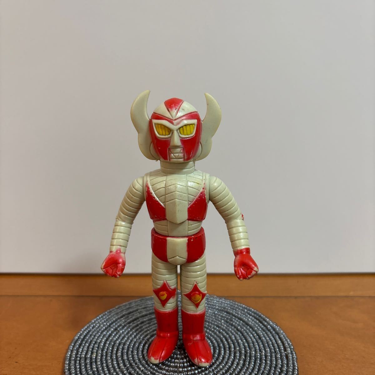 ソフビ 電人ザボーガ- ブルマァク 当時物 希少 約13センチ 希少 ブルマァク 電人ザボーガー ソフビ 当時物 昭和 レトロ