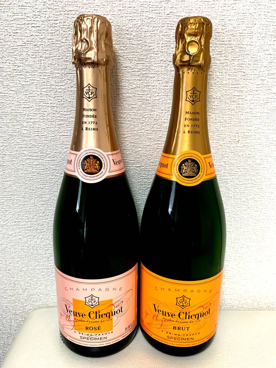 Veuve Clicquot BRUT?ROSE ダミーボトルセット 750ml ヴーヴ