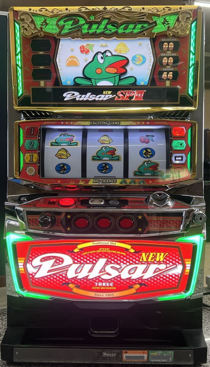 ニューパルサーSP3 パチスロ実機 コイン付属 ニューパルサーSP3 パチスロ実機 コイン付属 ニューパルサーSP3