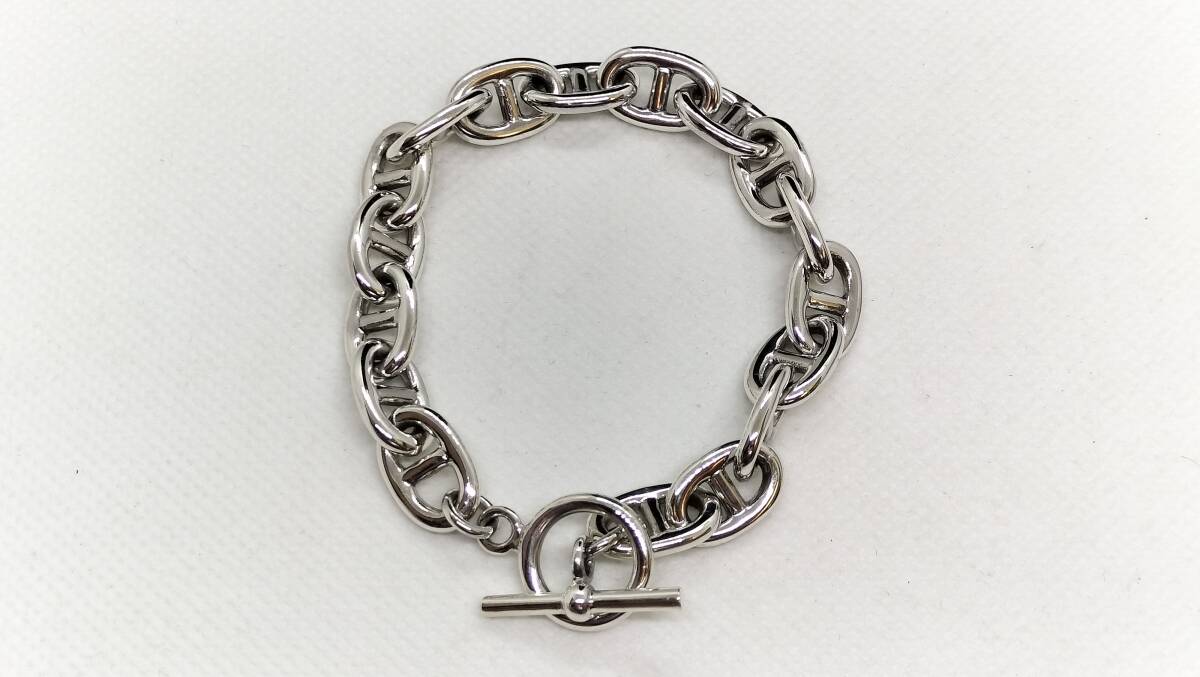 シルバー925 アンカーチェーン ブレスレット メンズ レディース