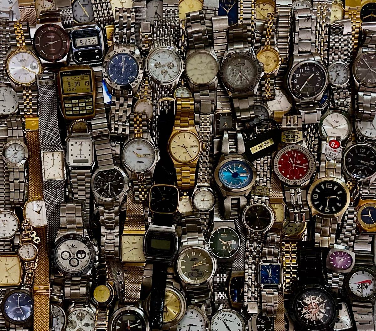 オメガ SEIKO カシオ シチズン 他ブランド 腕時計 ジャンクまとめ オメガ SEIKO カシオ シチズン 他ブランド 腕時計 ジャンクまとめ