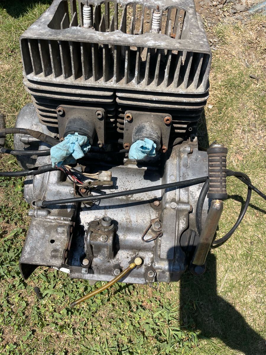 1978 RD250 1A4 純正エンジン クランク回ります