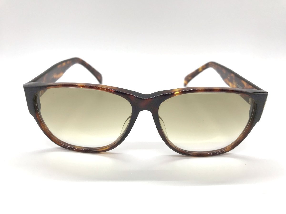■【YS-1】 状態良好 ■ シチズン CITIZEN サングラス アイウエア ■ べっ甲風 ブラウン 茶系 【同梱可能商品】■D_画像2