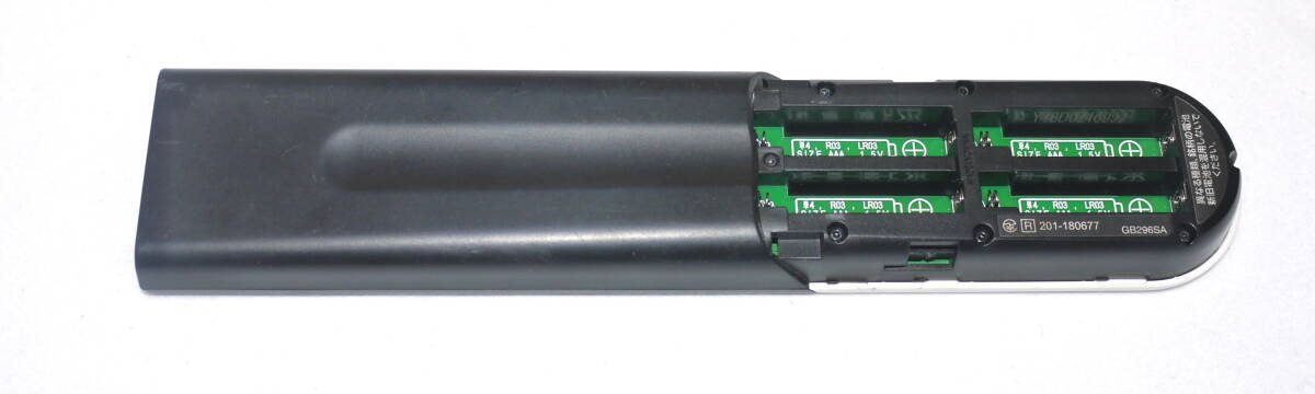 SHARP　 4K テレビ用 4T-C45AL1 4T-C50AN1 4T-C60AN1 用リモコン　動(dòng)作確認(rèn)済　※電池蓋欠品