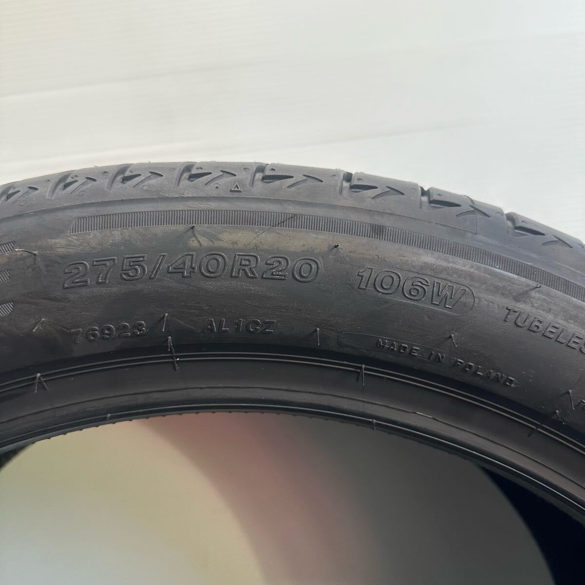275/40R20 106W 特価 数量限定 ブリヂストン BS アレンザ ALENZA RFT ランフラット サマータイヤ 【4本価格】275-40-20 _画像7