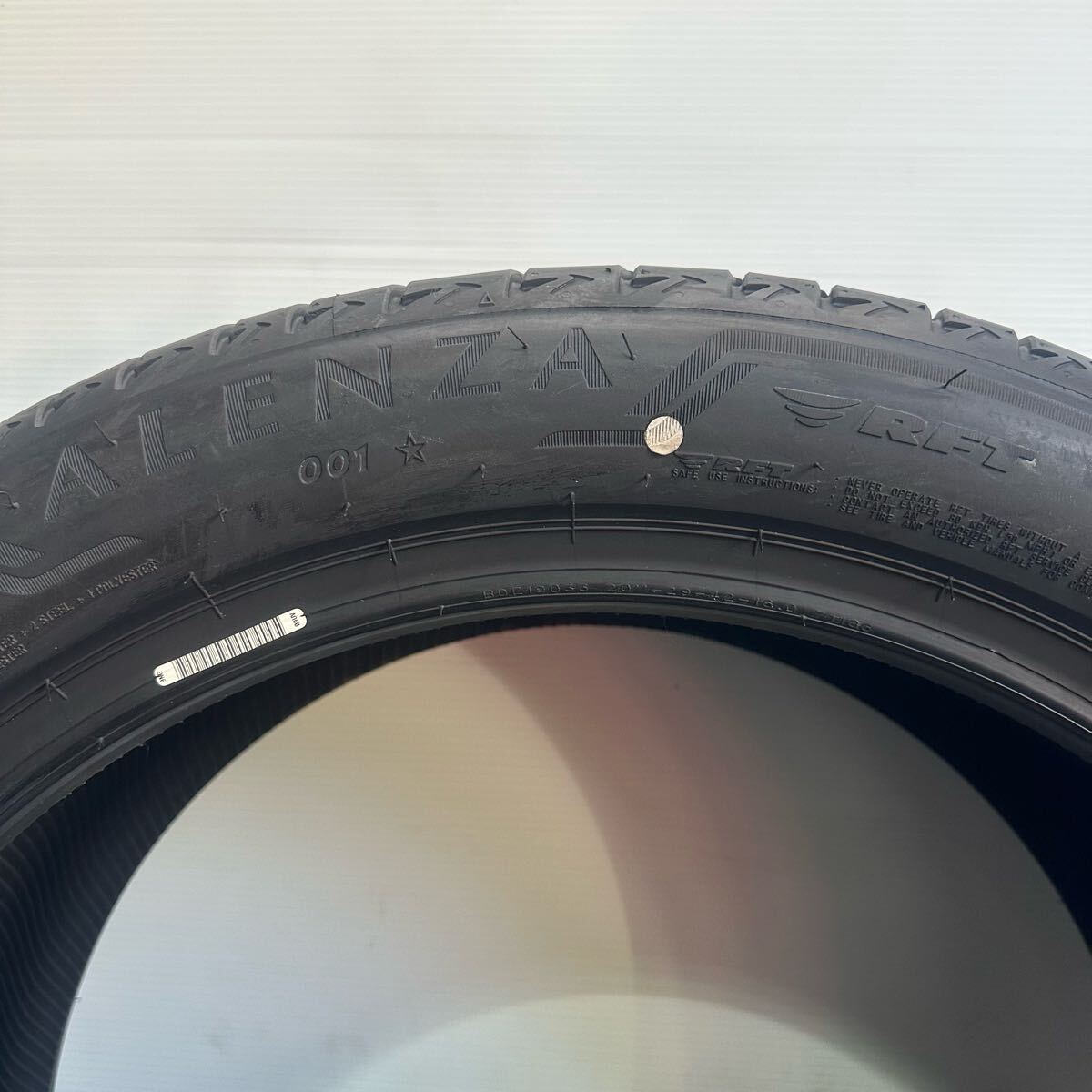 数量限定　275/40R20 106W RFT ランフラット 未使用品　サマータイヤ　【2本価格】　ブリヂストン アレンザ 275/40-20 _画像6