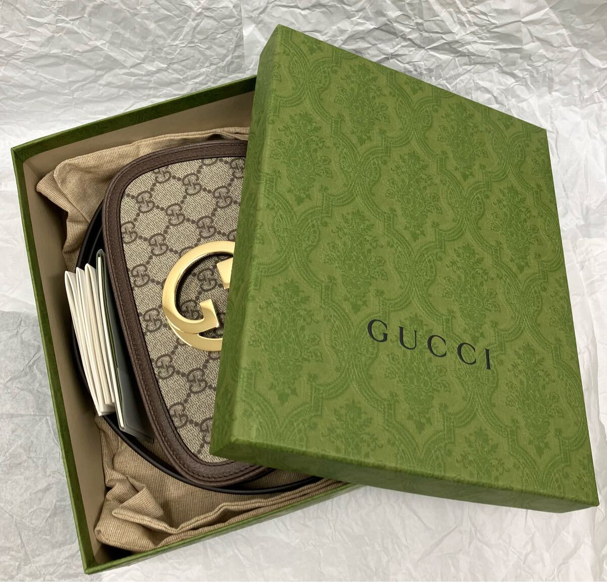 ◆Sランク◆VINTAGE【GUCCI】ブロンディ GGスプリーム*バッグ GUCCI グッチ ブロンディ 703807 ボディバッグ ウエストポーチ