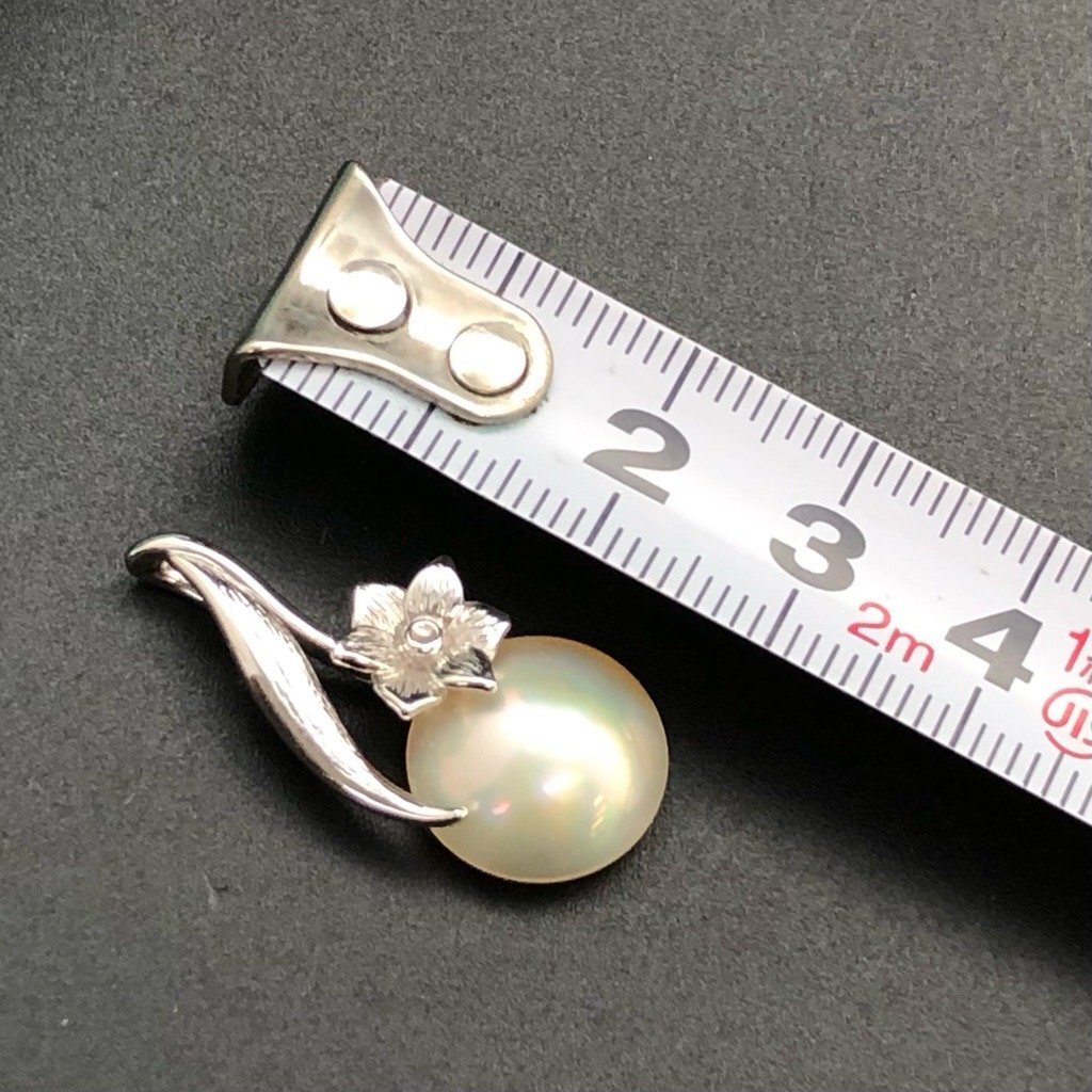 TASAKI 田崎真珠 マベパール ネックレストップ チャーム S刻印 超美品 TASAKI 田崎真珠 タサキ マベパール ネックレス