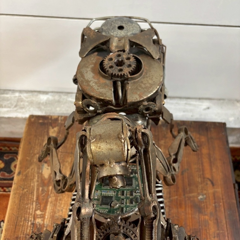 福岡T】廃材アート 大型 メタルアート スターウォーズ