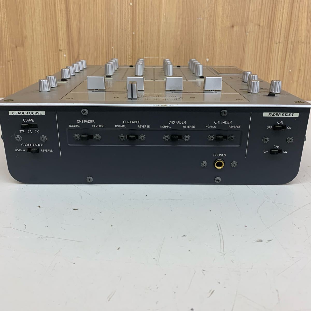 Technics DJミキサー C-2】 Technics SH-MZ1200 DJミキサー テクニクス 通電確認済み