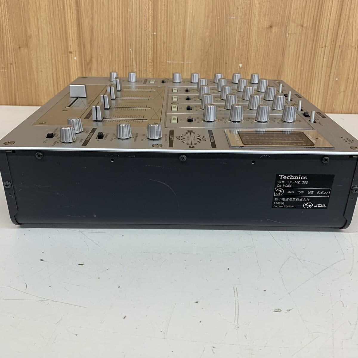 Technics DJミキサー C-2】 Technics SH-MZ1200 DJミキサー テクニクス 通電確認済み