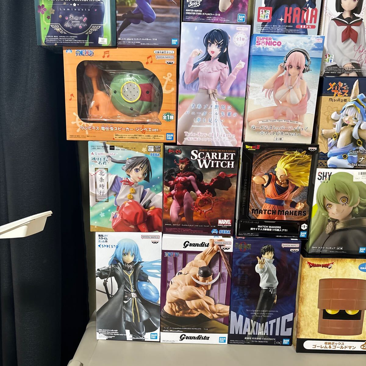 プライズフィギュア 21体まとめ売り 美少女 ドラゴンボール 呪術廻戦 ハンター プライズ フィギュア 大量 まとめ 美少女フィギュア