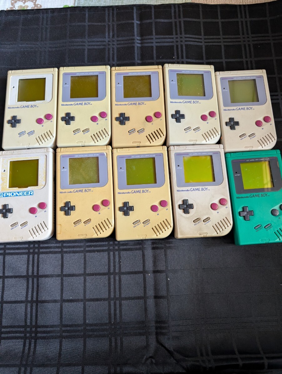 1円スタート! GB ゲームボーイカラー ② 本体 ジャンク 送料230円 ジャンク 「1台1円スタート」Nintendo ゲームボーイゲーム機本体21台