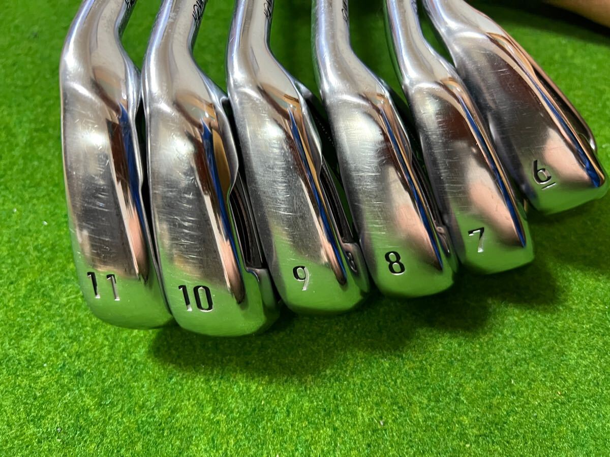 ホンマ　本間　BERES ベレス NX アイアン　セット　6-11 プロジェクトX project X 5.0 110g 純正特注シャフト　超希少　美品