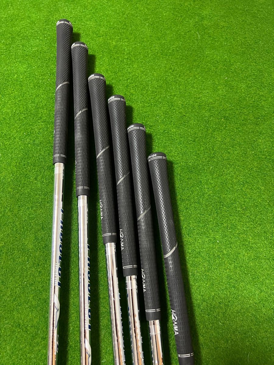 ホンマ　本間　BERES ベレス NX アイアン　セット　6-11 プロジェクトX project X 5.0 110g 純正特注シャフト　超希少　美品