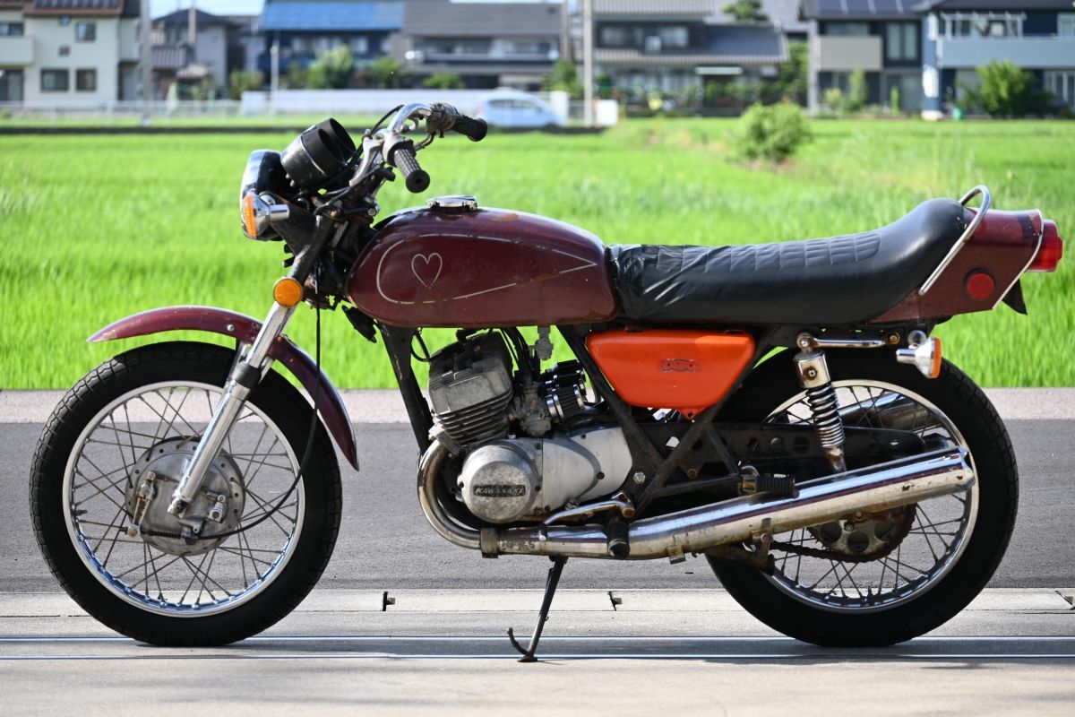 カワサキ マッハ350SS 当時物 サスペンション 400ss 250ss K1430 当時物 250SS 書類付き レストアベース 0059 検) 350SS