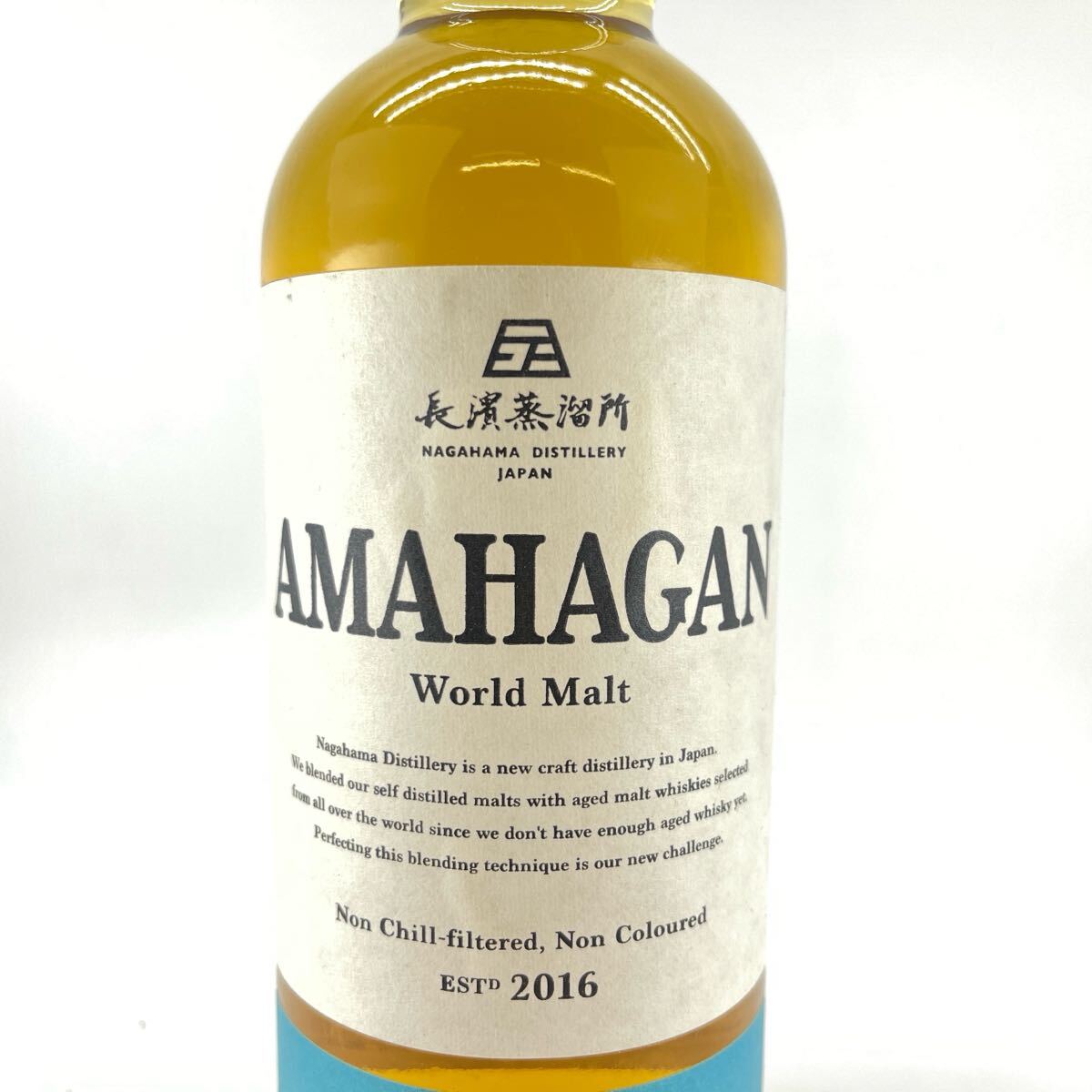 長濱蒸溜所 AMAHAGAN Wold Malt アマハガン ワールドモルト Edition No.3 ミズナラウッドフィニッシュ 700ml 47% 管理MYI42040_画像6