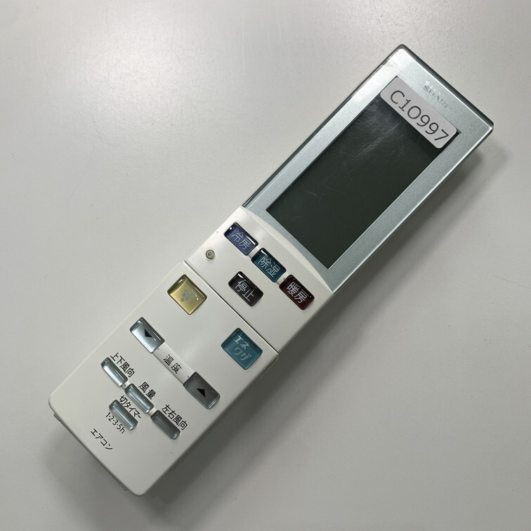 C1O997 【送料２５０円】エアコン リモコン / SHARP シャープ A803JB 動作確認(rèn)済み★即発送★ * 冷房 暖房