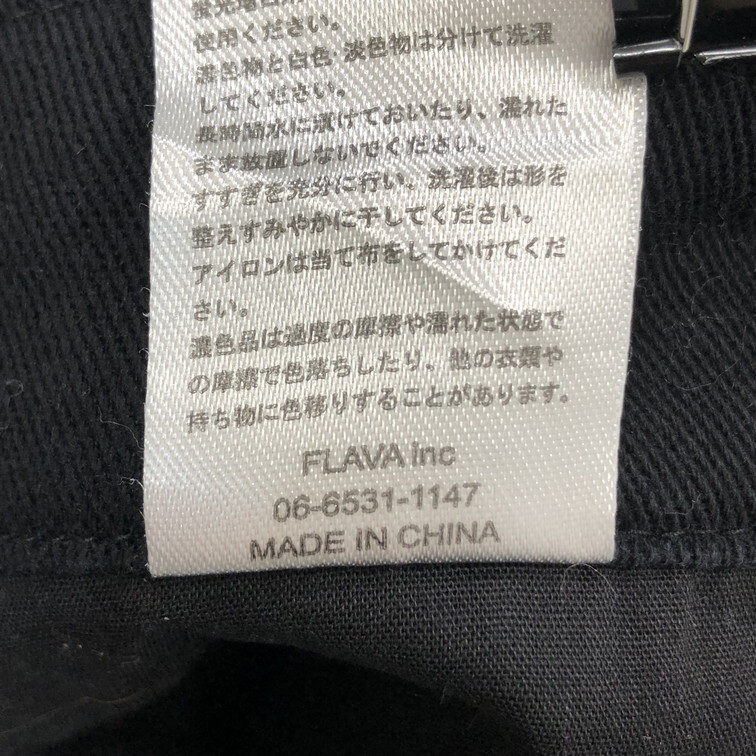 2504F-300 メンズ roshell ロシェル ブラック チノパンツ XL 【送料一律！800円】_画像3