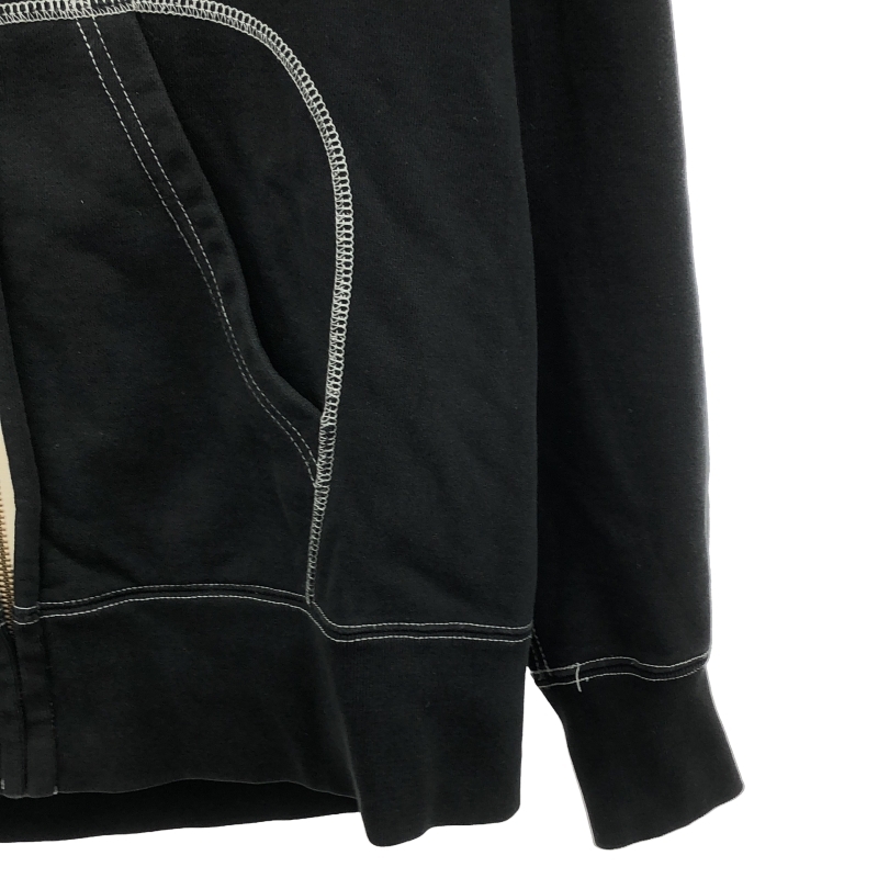 【中古】REDWING フルジップアップロゴパーカー サイズL 黒[240091379462]_画像6